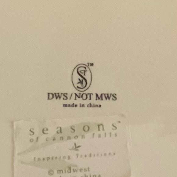 Vintage Cherry Pattern Ceramic Jar - Picture 4 of 5